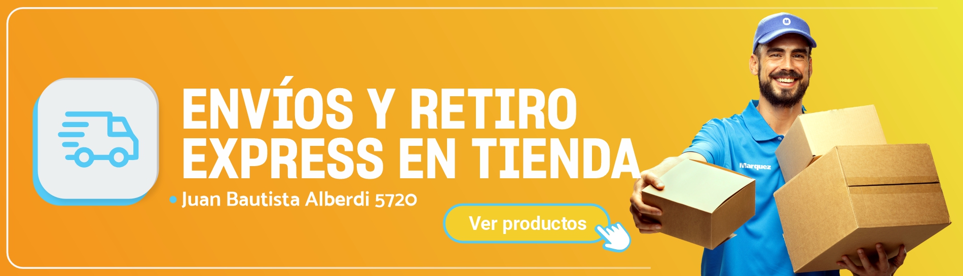 Envío y retiro express