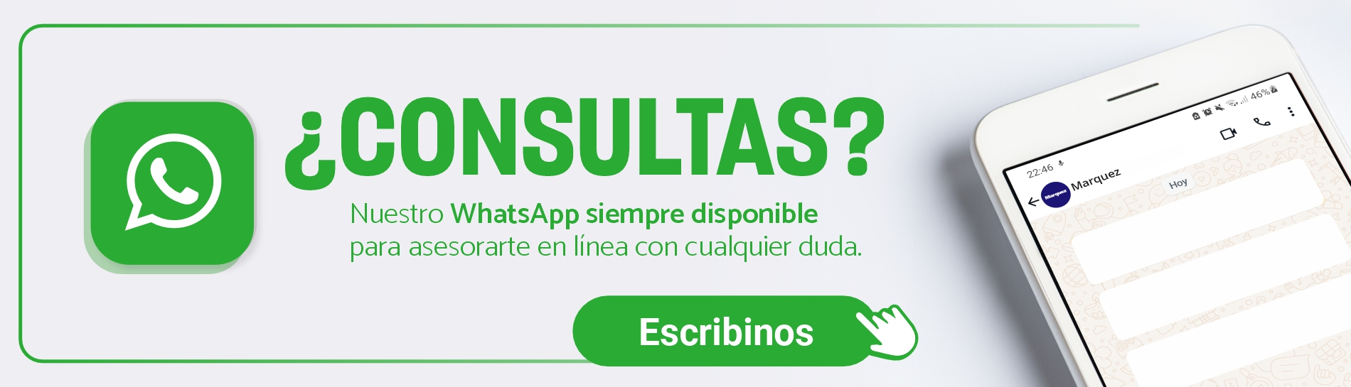 atención x whatsapp